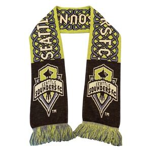 Seattle Sounders FC‎ Ruffneck Scarf MLS Celtic with Skyline Green Black Soccer